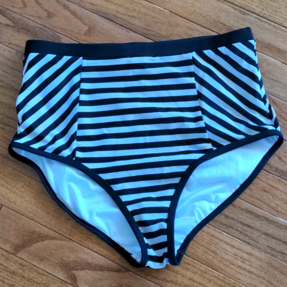 Forever 21 high waist swim bottoms